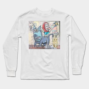 Wayfinding Academy inspired Art from Gary Hirsch Long Sleeve T-Shirt